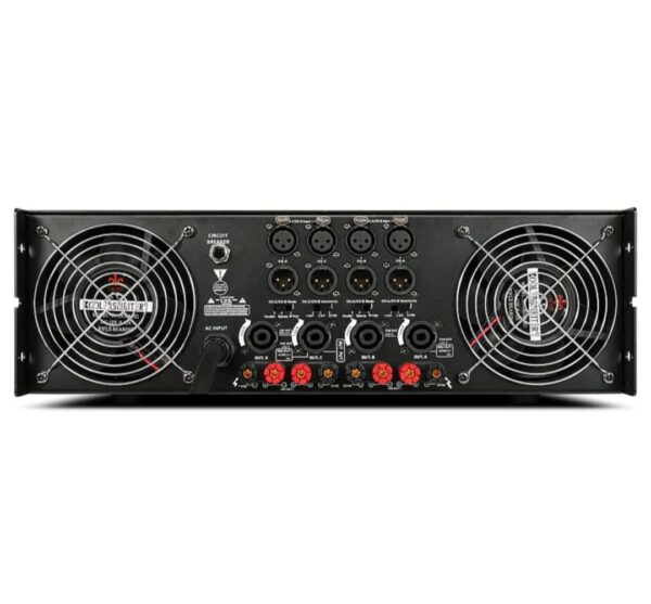 Amplificador Atom 5200W – 4 Canales Clase H 3U Profesional - Image 4